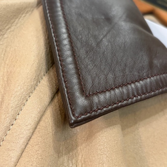 REFORMATION- Veda Beck Leather Oat Distressed Trench Coat- Women’s Medium. - Picture 6 of 10